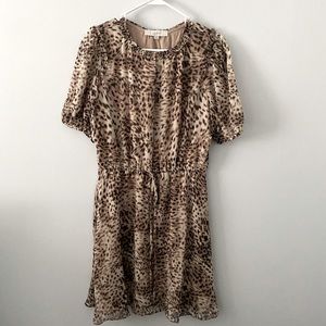 LOFT Cheetah Dress
